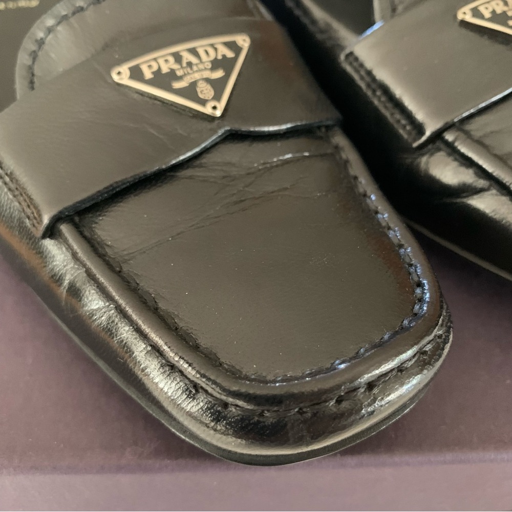 Prada Women’s Size 38 Calzature Donna Loafers - Picture 7 of 11